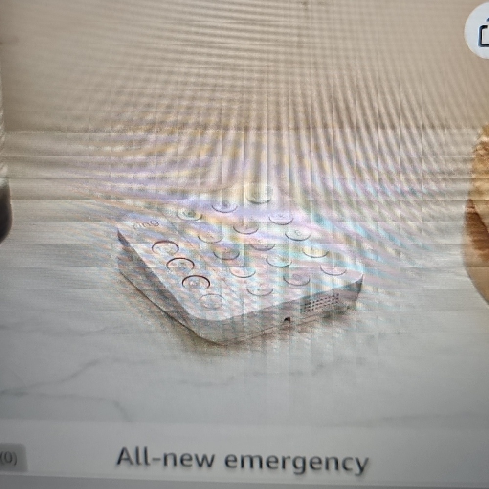 New In Box Ring Alarm Keypad 2nd Gen Emergency Response with White Finish - Picture 4 of 6